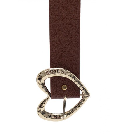 Paçuli Kadın Kalp Tokalı Kemer