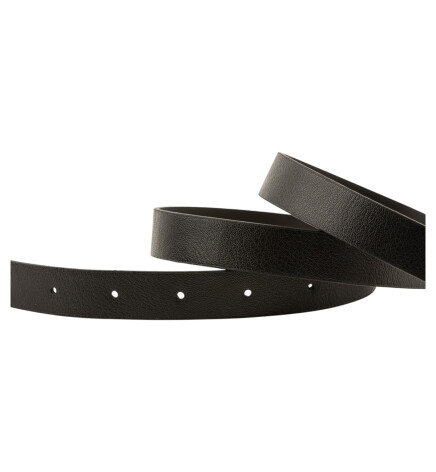 Paçuli Moda Desenli Halka Tokalı Siyah Kadın Kemeri