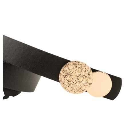 Paçuli Moda Desenli Yuvarlak Tokalı 4lü Set Kadın Kemeri