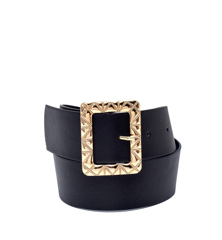 Paçuli Moda Geniş Tokalı Kadın Kemeri, Gömlek Kemeri, Ceket Kemeri, Elbise Kemeri