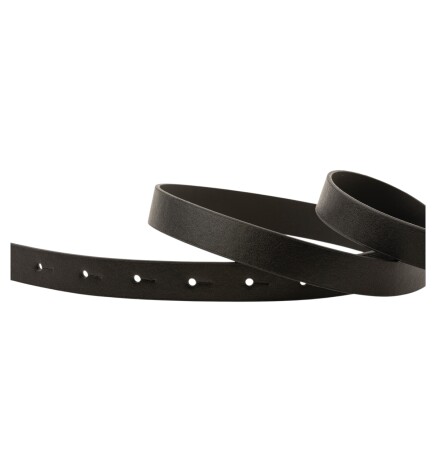 Paçuli Moda İkili Düğüm Tokalı Siyah Kadın Kemer