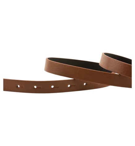 Paçuli Moda İnce Düğüm Tokalı İkili Siyah_Taba Kadın Kemeri