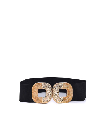 Paçuli Moda İthal Kare Geçme Tokalı Kadın Kemeri 