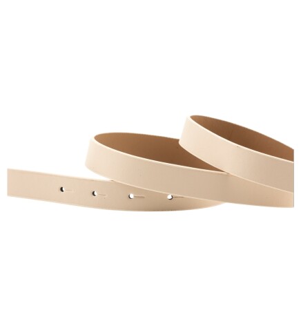 Paçuli Moda Kadın Modern D Tokalı Bej Kemer