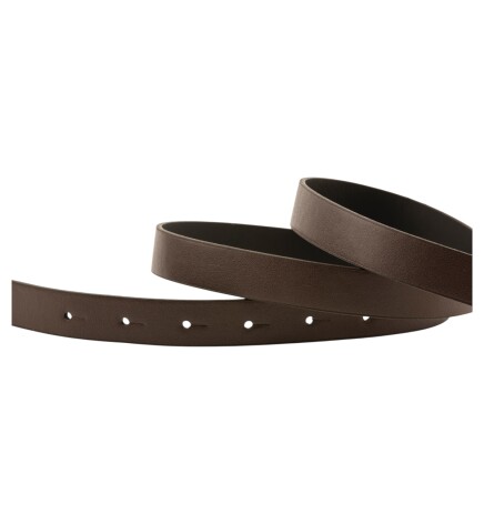 Paçuli Moda Kadın Modern D Tokalı Kahverengi_ Bej Kemer