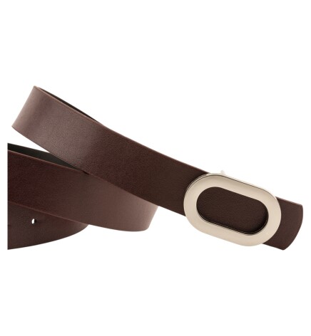 Paçuli Moda Kalın Oval Tokalı 4lü Set Kadın Kemeri