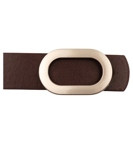 Paçuli Moda Kalın Oval Tokalı 4lü Set Kadın Kemeri