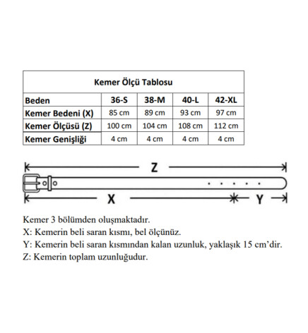 Paçuli Moda Kare Desenli Tokalı Kemer, Pantolon Kemeri, Ceket Kemeri, Gömlek Kemeri