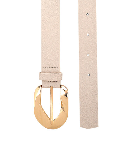 Paçuli Moda Kıvrık Tokalı Kemer