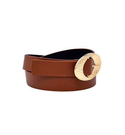 Paçuli Moda Oval Tokalı Kadın Kemeri