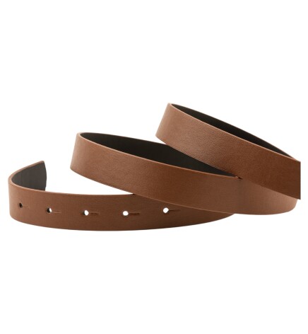 Paçuli Moda Parlak Kare Tokalı Taba Kadın Kemeri