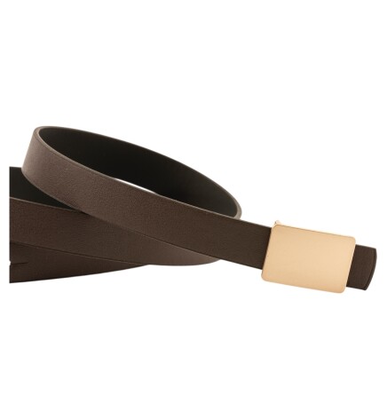 Paçuli Moda Sade Kare Tokalı 4lü Set Kadın Kemeri