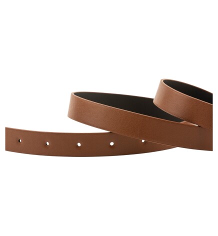 Paçuli Moda Sade Tokalı Taba Kadın Kemeri