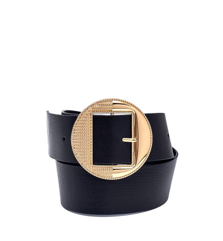 Paçuli Moda Yuvarlak Tokalı Kadın Kemeri, Ceket Kemeri, Elbise Kemeri, Gömlek Kemeri