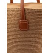 Paçuli Moda Hasır Örme Plaj Çantası